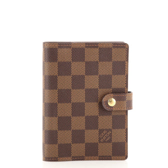Louis Vuitton Ring Agenda Cover Damier PM