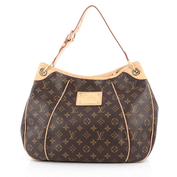 Louis Vuitton Galliera Handbag Monogram Canvas PM Brown