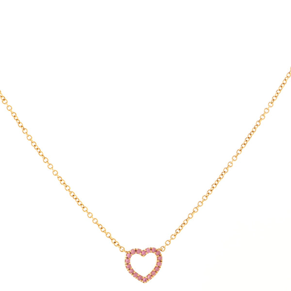Tiffany & Co Necklace Pink Double Heart Tag Pendant - in silver with a  Diamond, Women's Fashion, Jewelry & Organisers, Necklaces on Carousell