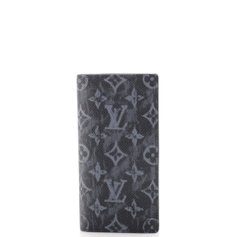 Louis Vuitton Brazza Wallet Limited Edition Monogram Pastel Noir