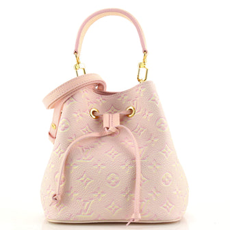 Louis Vuitton NeoNoe Handbag Stardust Monogram Empreinte Leather BB