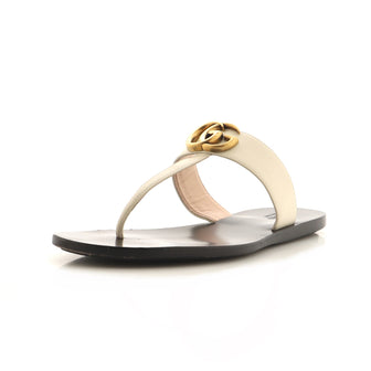 Gucci Women's GG Marmont Sandals Leather