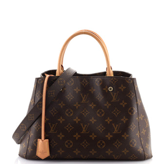Louis Vuitton Montaigne Handbag Monogram Canvas MM