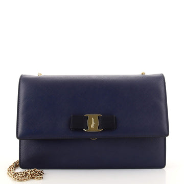 Salvatore Ferragamo Ginny Crossbody Bag Leather Medium