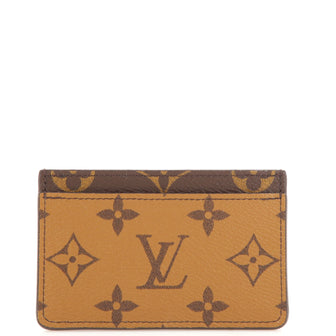 Louis Vuitton Card Holder Reverse Monogram Canvas