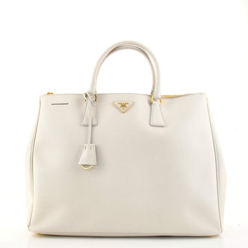 Prada Double Zip Lux Tote Saffiano Leather XL