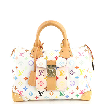 Louis Vuitton Speedy Handbag Monogram Multicolor 30