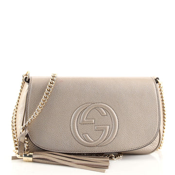 Gucci Soho Chain Crossbody Bag Leather Medium