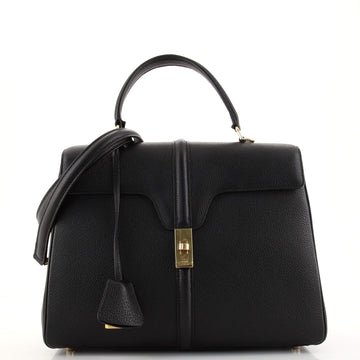 Celine 16 Top Handle Bag Grained Calfskin Medium