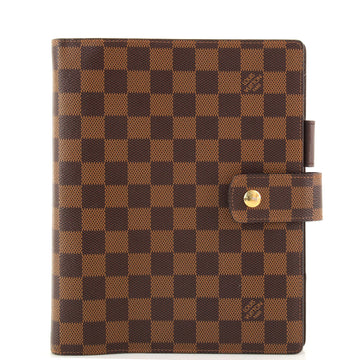 Louis Vuitton Ring Agenda Cover Damier GM
