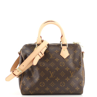 Louis Vuitton Speedy Bandouliere Bag Monogram Canvas 25