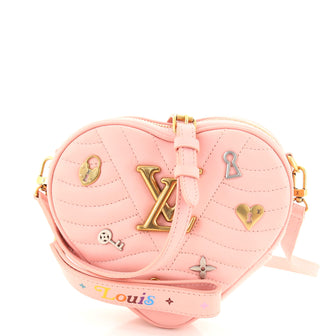 Louis Vuitton New Wave Heart Crossbody Bag Limited Edition Love Lock Quilted Leather