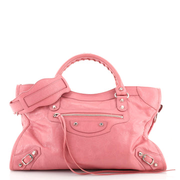 Balenciaga City Classic Studs Bag Leather Medium