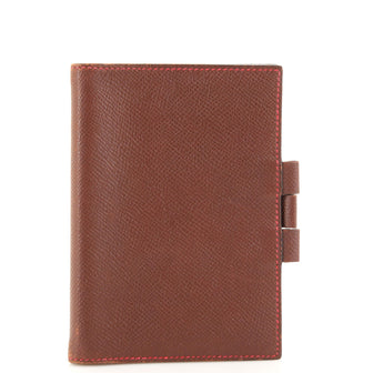 Hermes Globe Trotter Agenda Cover Leather PM