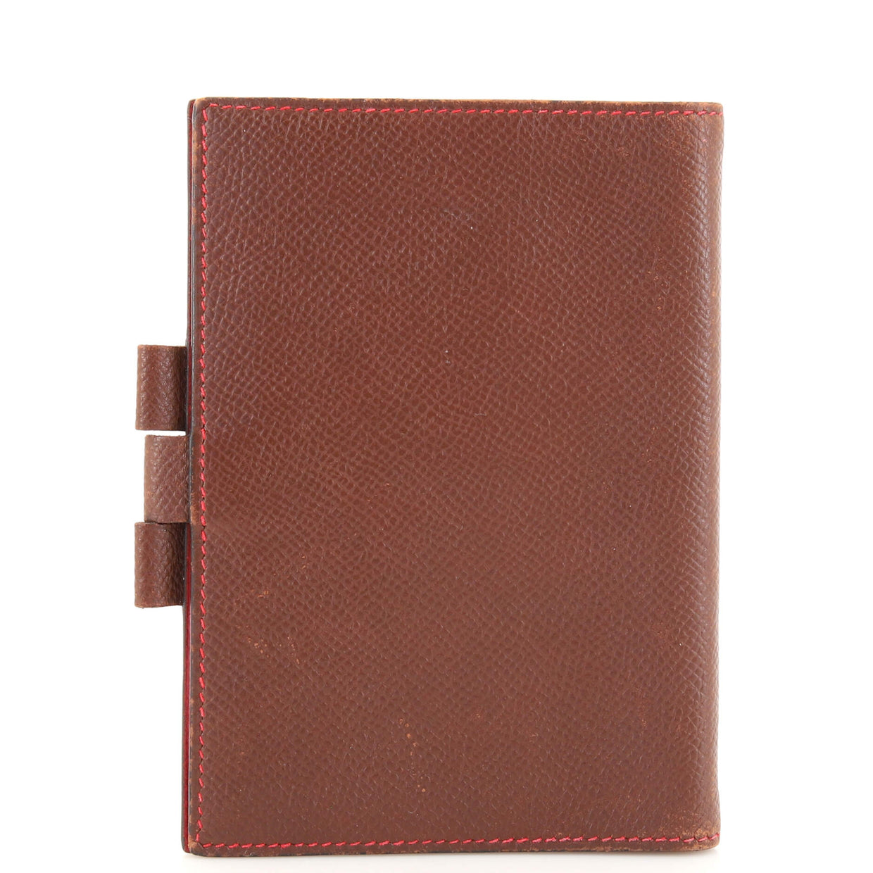 Hermes Globe Trotter Agenda Cover Leather PM Brown 1656493
