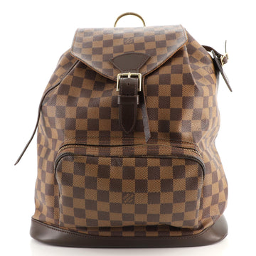 Louis Vuitton Vintage Montsouris Backpack Damier GM