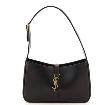 Saint Laurent Le 5 a 7 Hobo Leather Small