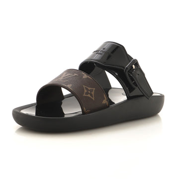 Louis Vuitton Women's Slide Sandals Monogram Canvas