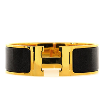 Hermes Clic H Bracelet Enamel Wide