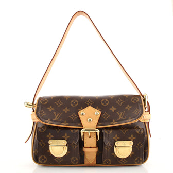 Louis Vuitton Hudson Handbag Monogram Canvas PM