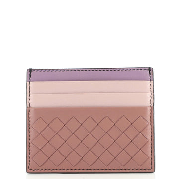 Bottega Veneta Card Holder Intrecciato Leather