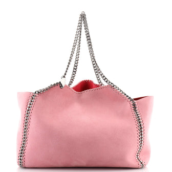 Stella McCartney Falabella Reversible Tote Shaggy Deer Large