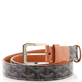 Goyard Olympic Belt Coated Canvas Medium
