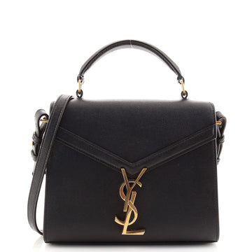 Saint Laurent Cassandra Top Handle Bag Leather Mini