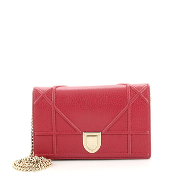 Christian Dior Diorama Wallet on Chain Leather