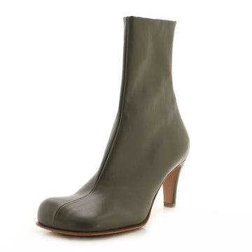 Bottega Veneta Women's Bloc Ankle Boots Leather