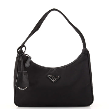 Prada Re-Edition 2000 Hobo Tessuto Mini