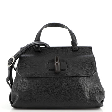 Gucci Bamboo Daily Top Handle Bag Leather Small
