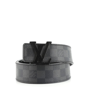 Louis Vuitton LV Initiales Belt Damier Graphite Wide