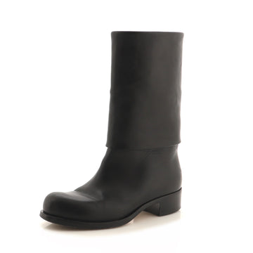 Chanel Women's CC Boots Leather