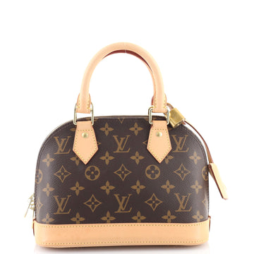 Louis Vuitton Alma Handbag Monogram Canvas BB
