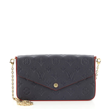 Louis Vuitton Felicie Pochette Monogram Empreinte Leather