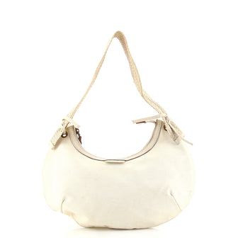 Gucci Half Moon Hobo Canvas Medium