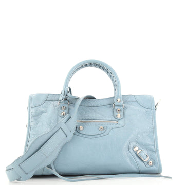 Balenciaga City Classic Studs Bag Leather Small