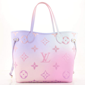 Louis Vuitton Neverfull NM Tote Spring in the City Monogram Giant Canvas MM
