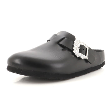 Manolo Blahnik x Birkenstock Women's Boston Mules Leather