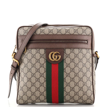 Gucci Ophidia Messenger Bag GG Coated Canvas Medium