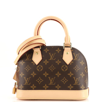 Louis Vuitton Alma Handbag Monogram Canvas BB