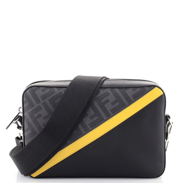 Fendi Camera Case Bag Zucca Coated Canvas and Leather Small