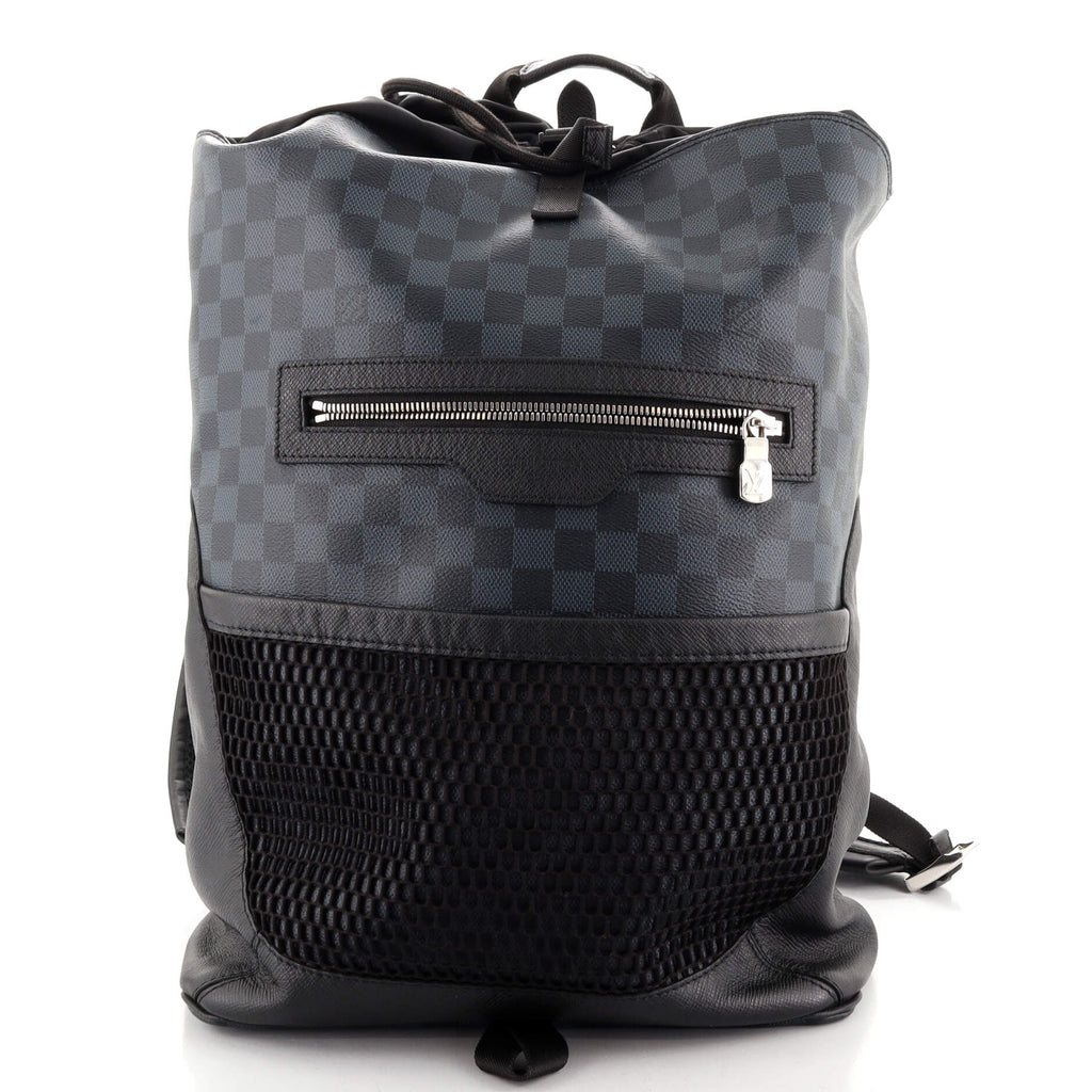 Louis Vuitton Matchpoint Backpack Damier Cobalt Black 3514701