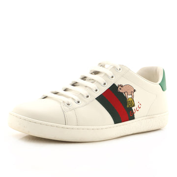 Gucci Ace Sneakers Embellished Leather