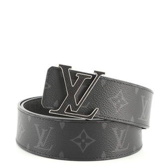 Louis Vuitton LV Initiales Reversible Belt Monogram Taigarama Wide