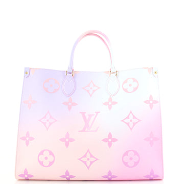 Louis Vuitton OnTheGo Tote Spring in the City Monogram Giant Canvas GM