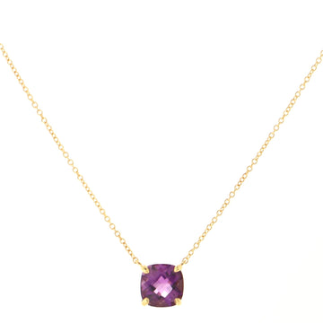 Tiffany & Co. Paloma Picasso Sugar Stacks Necklace 18K Yellow Gold and Amethyst