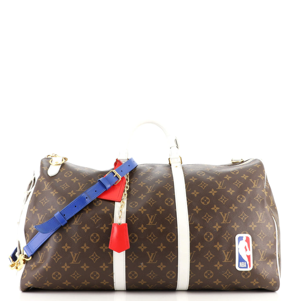 Louis Vuitton x NBA Monogram Canvas Basketball Keepall 55 Bag