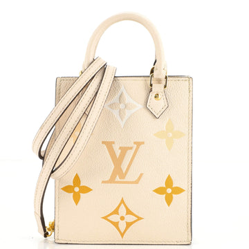 Louis Vuitton Petit Sac Plat Bag By The Pool Monogram Empreinte Giant